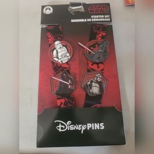 Sith Pin Trading Starter Set – Star Wars Darth Vader, New, Ripped Package